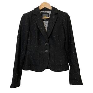 OBR The Limited Black Speckled Blazer XS Career Professional Work Office